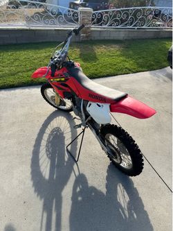 Honda CR85R motorcycle