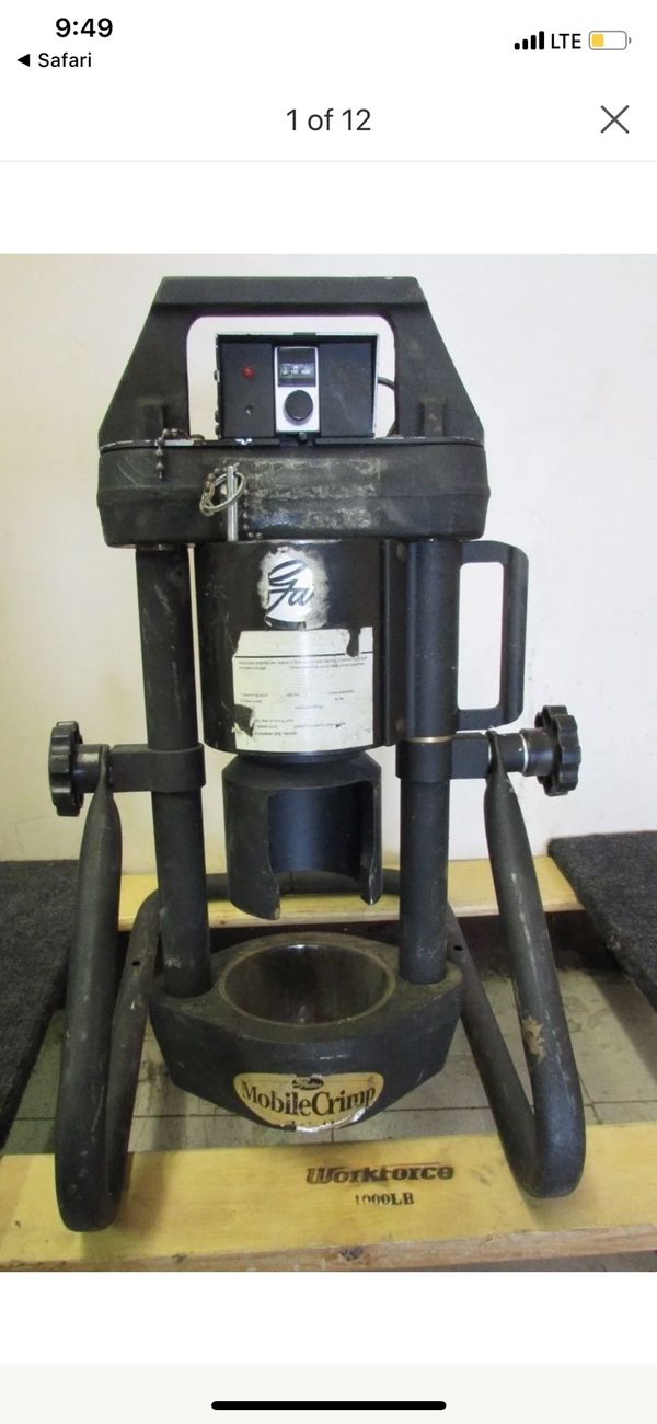 Gates hydraulic hose crimper for Sale in Los Nietos, CA OfferUp