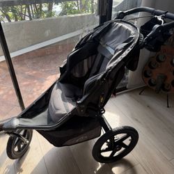 BOB Gear Alterrain Pro Jogging Stroller, All-Weather, SmoothShox Suspension, Black