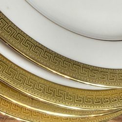 Wallace Fine White Porcelain Salad Plates — Set of 4  