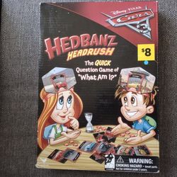 Disney's Cars Headbanz Headrush Game