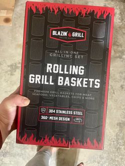NEW Rolling Grill Baskets