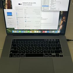 MacBook Pro 16” 2019 i7/32GB RAM/1TB SSD