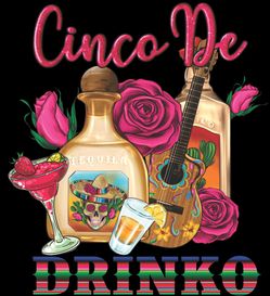 Cinco De Mayo MARGARITA TEQUILA Ladies Shirts