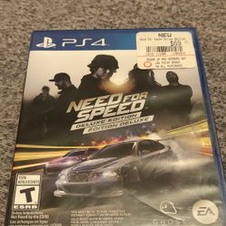 PS4 - Need For Speed