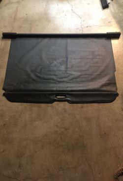 Dark grey Cargo area cover 2000-2006
