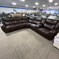 New Arrival!  Power Reclining Sectional!