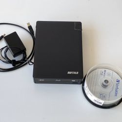 Buffalo Blu-ray Player / Burner  16X w Discs 