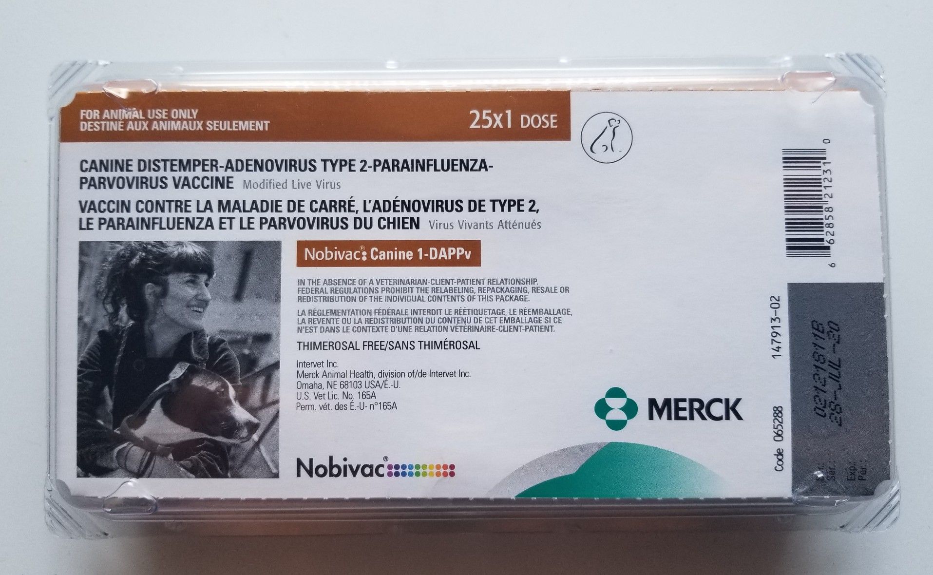 Nobivac DAPPv canine vaccines