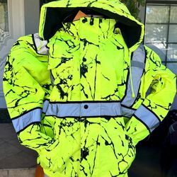 CHAMARRAS DE TRABAJO IMPERMEABLES WATERPROOF JACKETS HOODIES AND MORE 
