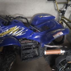 Quad  Missing Battery  / Seat