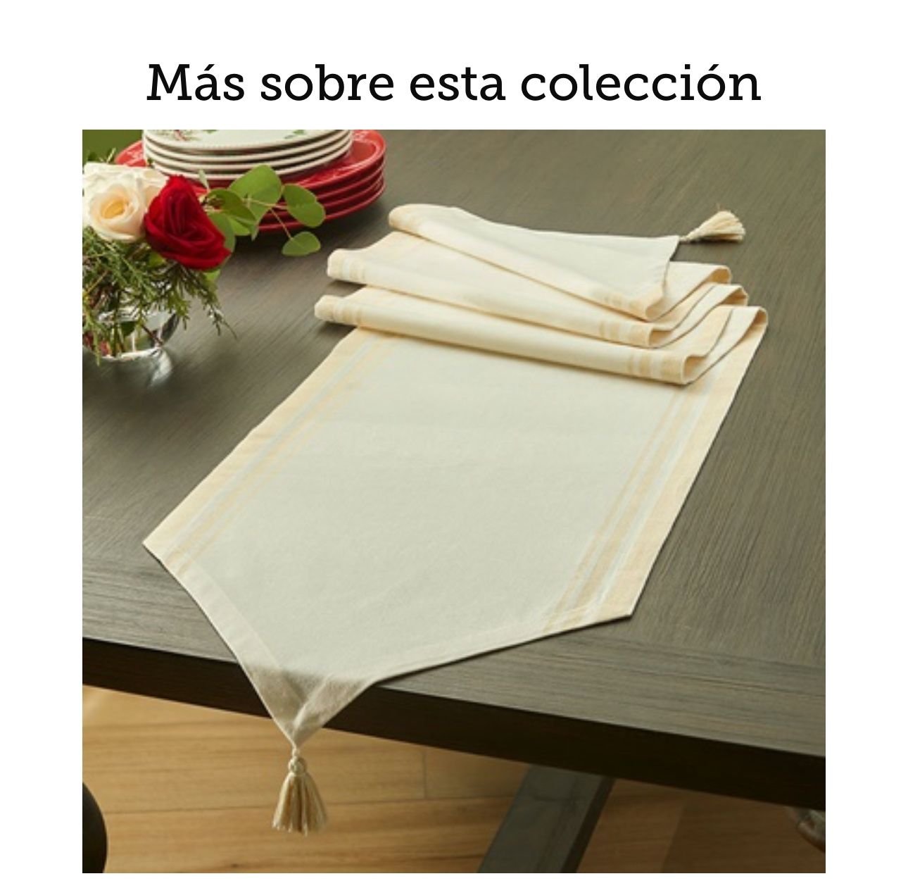Princess house 8 Napkins 8 Napkin Rings And 1 Runner