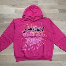 Pink Sp5der Hoodie Size Large Brand New