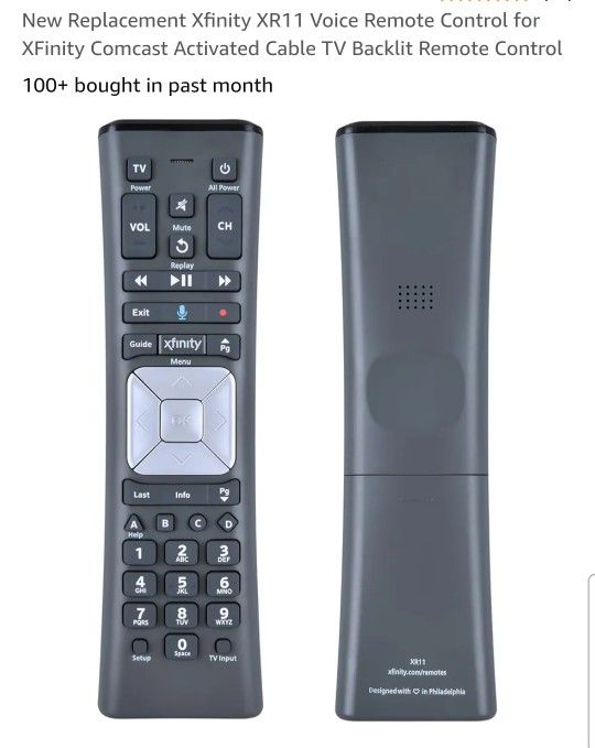 New Replacement Xfinity Voice Remote Control for XFinity Activated