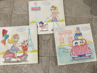 3 Girly Frames for $15