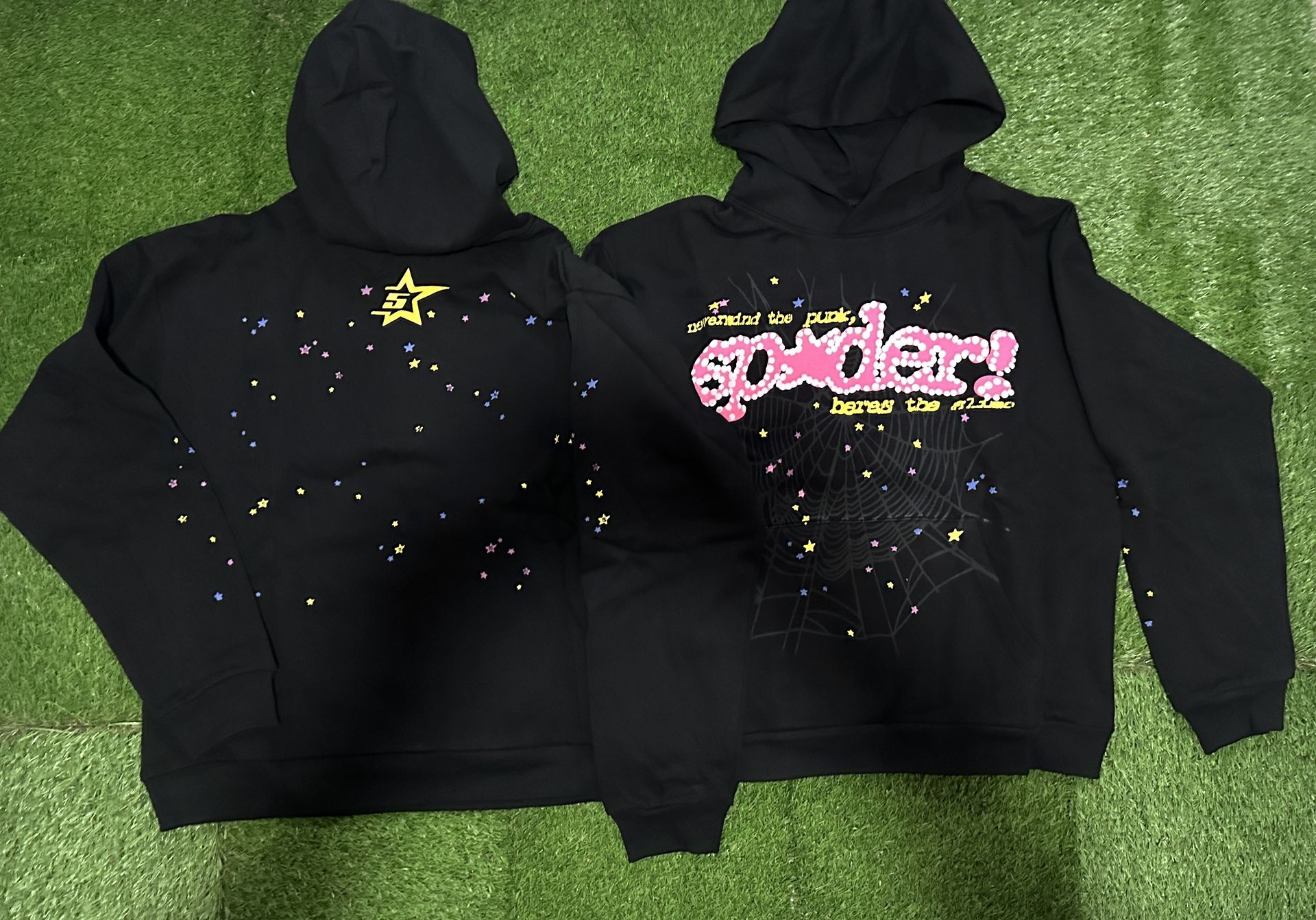 Black sp5der v2 Hoodie