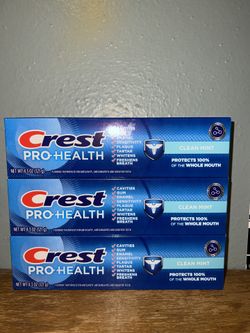 Crest Pro Health Clean Mint Set 