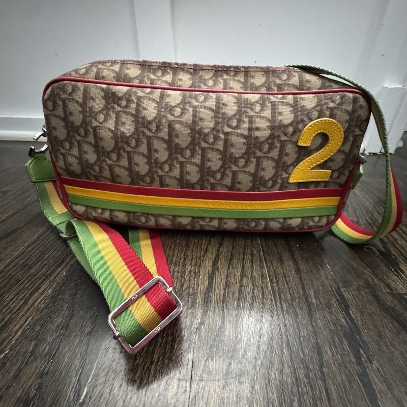 Christian Dior Rasta Trotter Shoulder Bag  
