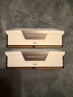 vengeance 32gb ddr5 white rbg ram