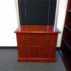 OFFICE/HOME 2 DRAWERS LATERAL FILE CABINET FILE WOODEN