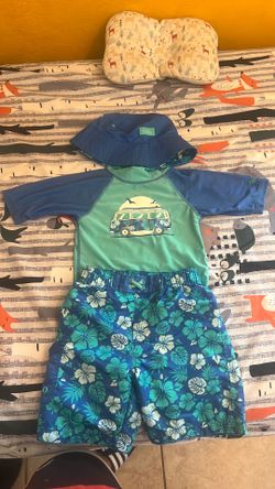 Boys swim suit set