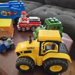 Assorted Toy Trucks 