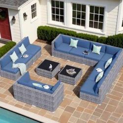 14 piece patio furniture set outdoor patio furniture brand new inside six boxes 🆕🆕🆕