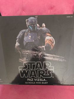 Star Wars Paz Vizsla 1:6 Scale Mini-Bust