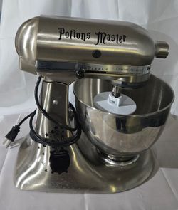 Rare KitchenAid 5QT KSM152PSNK Custom Metallic Brushed Nickel *needs servicing*
