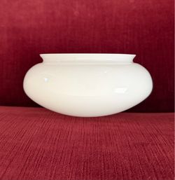 Flush Mount White Dome Shade