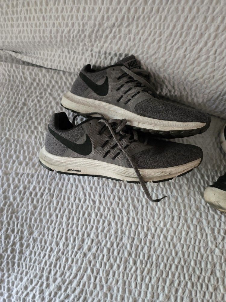 Grey Nike Running Shoes