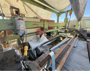 3 Spindle Post Boring Machine, Hydraulic Feed, Post & Pole Drilling Station