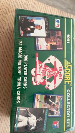 1991 score collectors set sealed