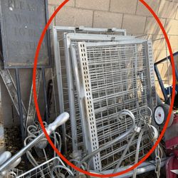 Metal Retail Display Rack Set