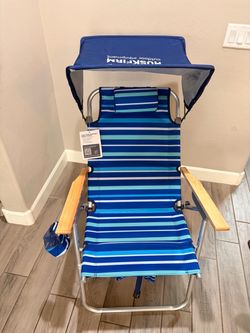 New with Tag Heavy Duty Chair with Canopy and cooler
