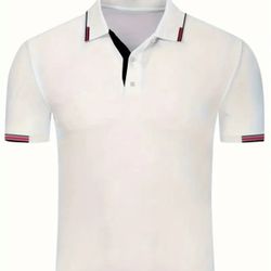 Brand new Men's Outdoor Sports Short Sleeve Golf T-shirt. Size L. Material- Polyester 