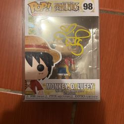 Luffy Autographed 