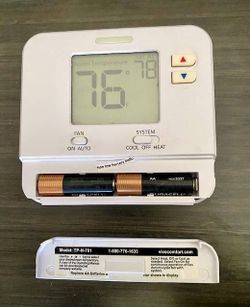 Vive TP-N-701 1-heat / 1-cool digital thermostat