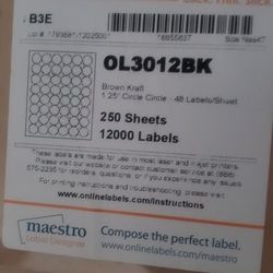 Online Labels Sheets