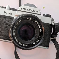 Camera - Pentax k1000 - mid 1980s