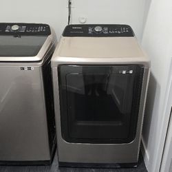 Samsung  Washer And Gas Dryer 