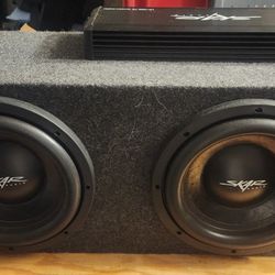 Skir subwoofers and amp.