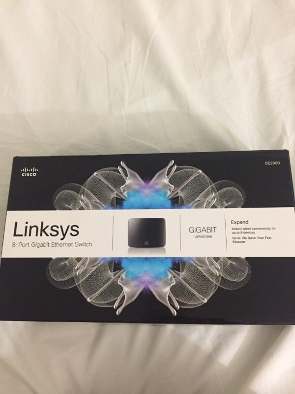 Linksys 8-port switch