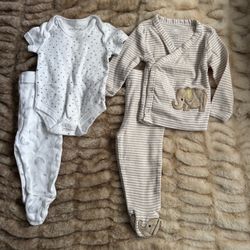 $5 baby clothing bundle sets pajamas