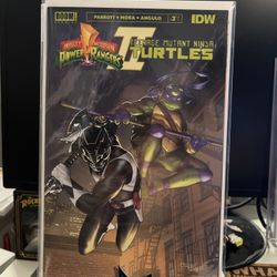 MMPR TMNT II #2 - Variant Cover