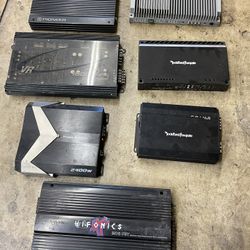 Todos  Son Para Reparación O Partes  Ponch Hifonics Pioneer