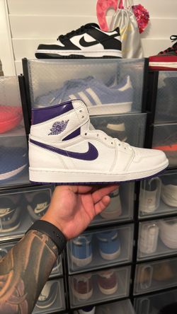 Jordan 1 Court Purple