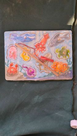 Sea animals fishing puzzle