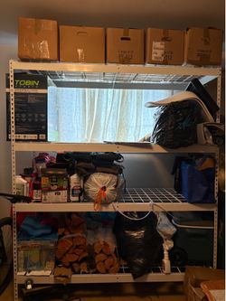 Heavy duty storage rack