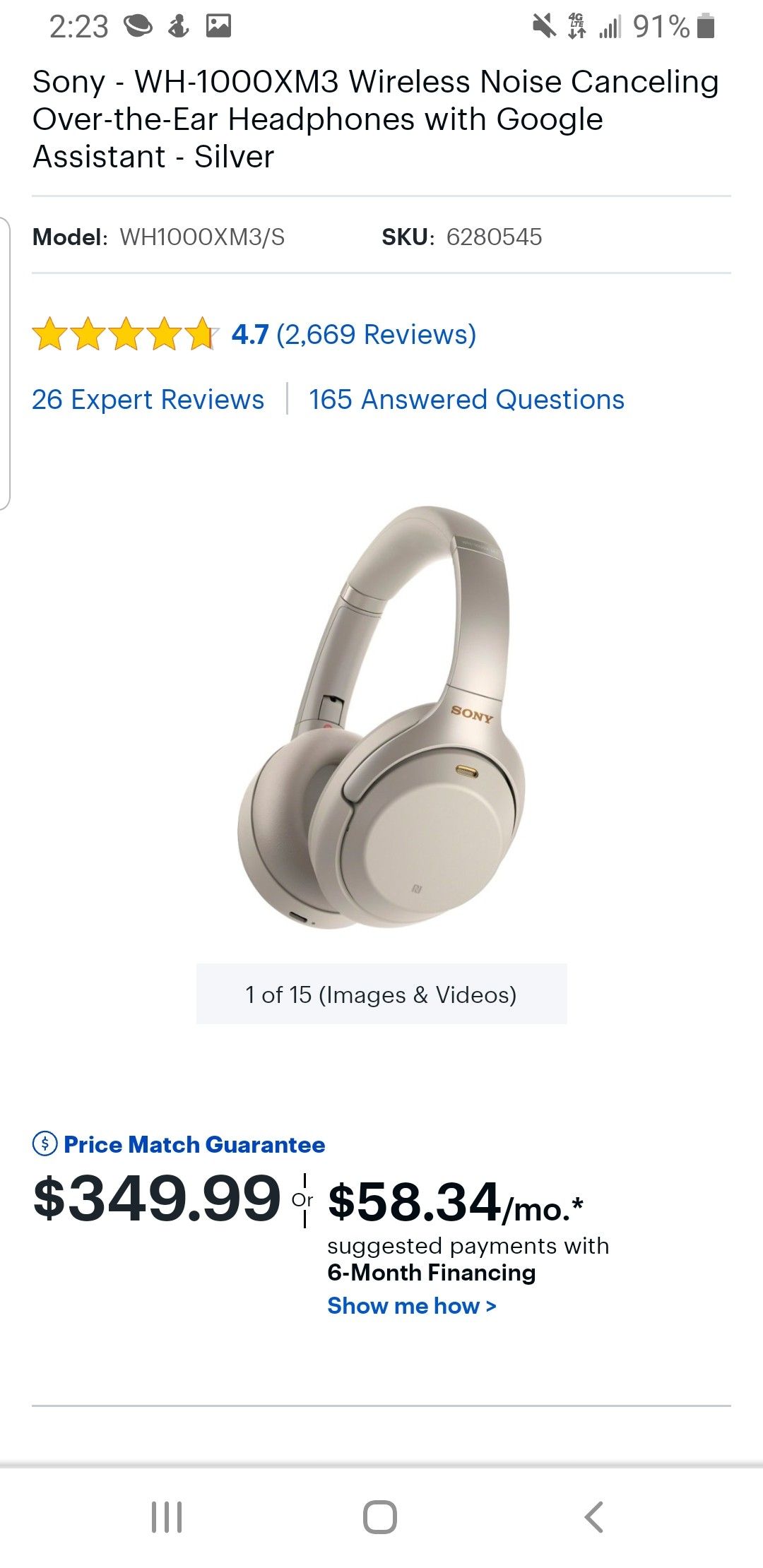 2019 Sony MX-3000 Headphones